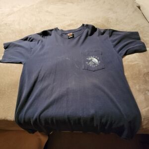 Harley-Davidson Dark Blue Pocket Tee